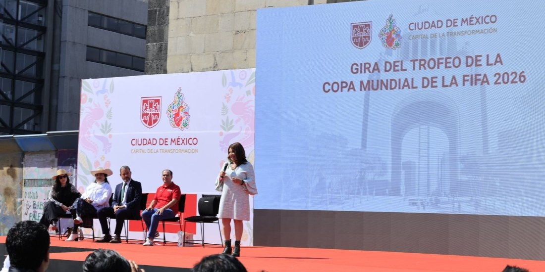 Copa Mundial estará en la Utopía Magdalena Mixhuca del 5 al 8 de junio, anuncia Clara Brugada.
