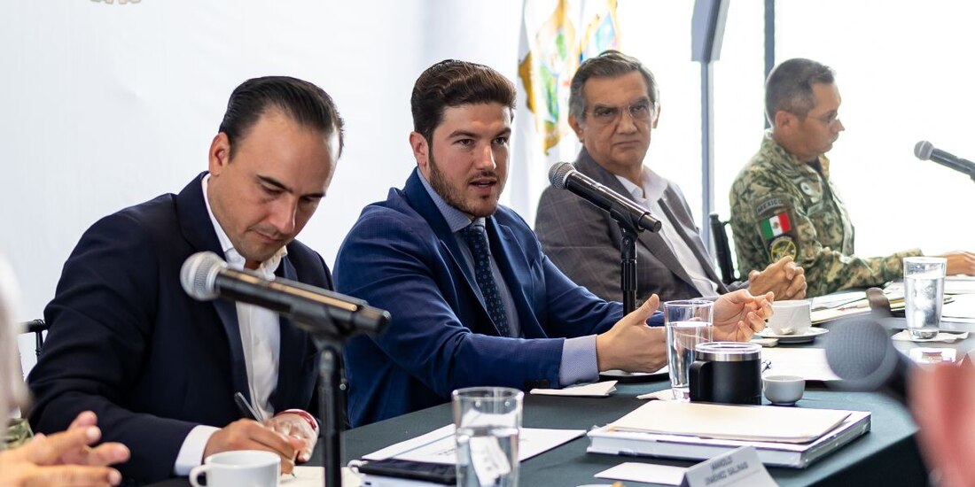 Nuevo León, Coahuila y Tamaulipas acuerdan establecer base de operaciones en la aduana Colombia.