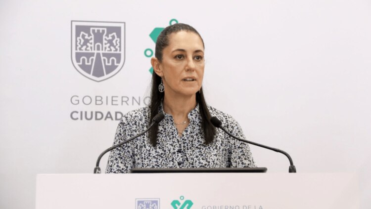 La Jefa de Gobierno de la Ciudad de México, Claudia Sheinbaum.