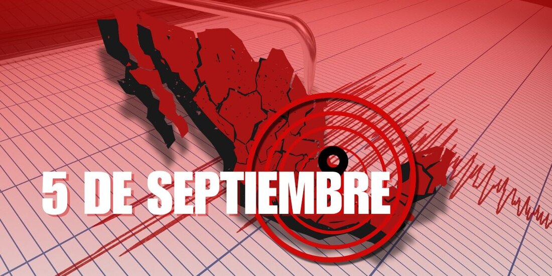 Esta es la actividad sísmica de hoy, 5 de septiembre.