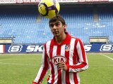Eduardo Salvio durante su etapa como jugador del Atlético de Madrid.