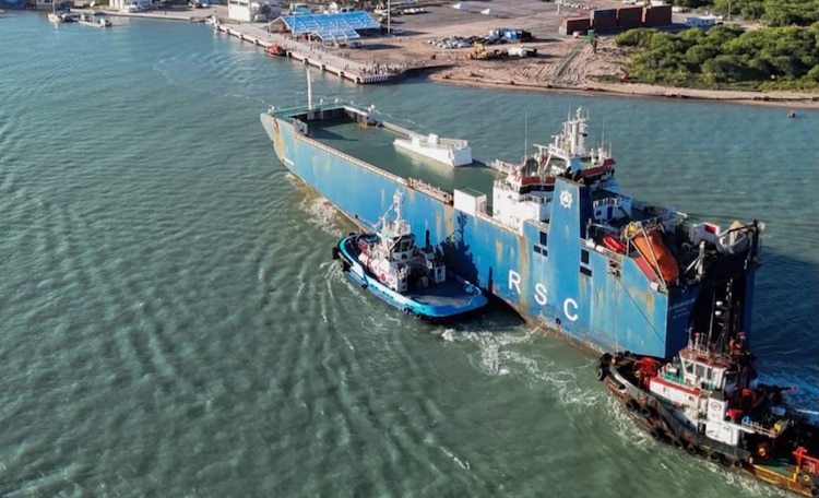 Puerto del Norte incrementó operaciones de dragado de mantenimiento en el Puerto del Norte-Matamoros.