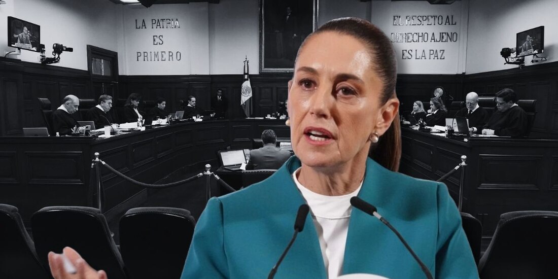 Claudia Sheinbaum asegura que respeta la división de poderes, pero reprueba actuar de la SCJN.