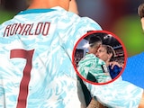 Luka Modrić a Cristiano Ronaldo tras el Portugal vs Croacia