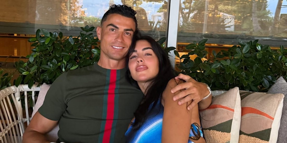 Cristiano Ronaldo junto a su pareja Georgina Rodríguez