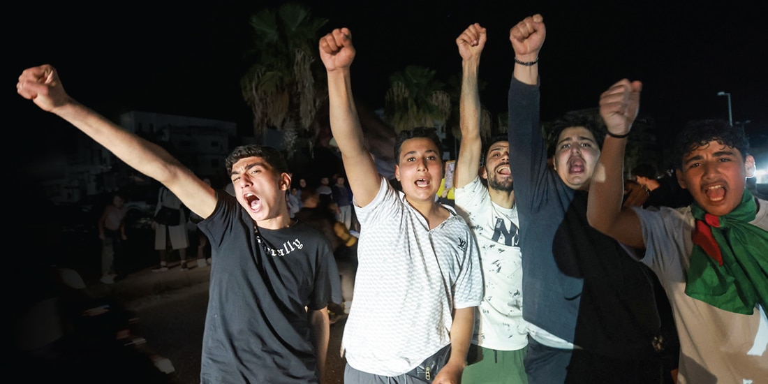 Desplazados de Líbano regresan
a sus hogares, ayer