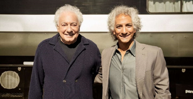 Guillermo Coppola y Juan Minujín