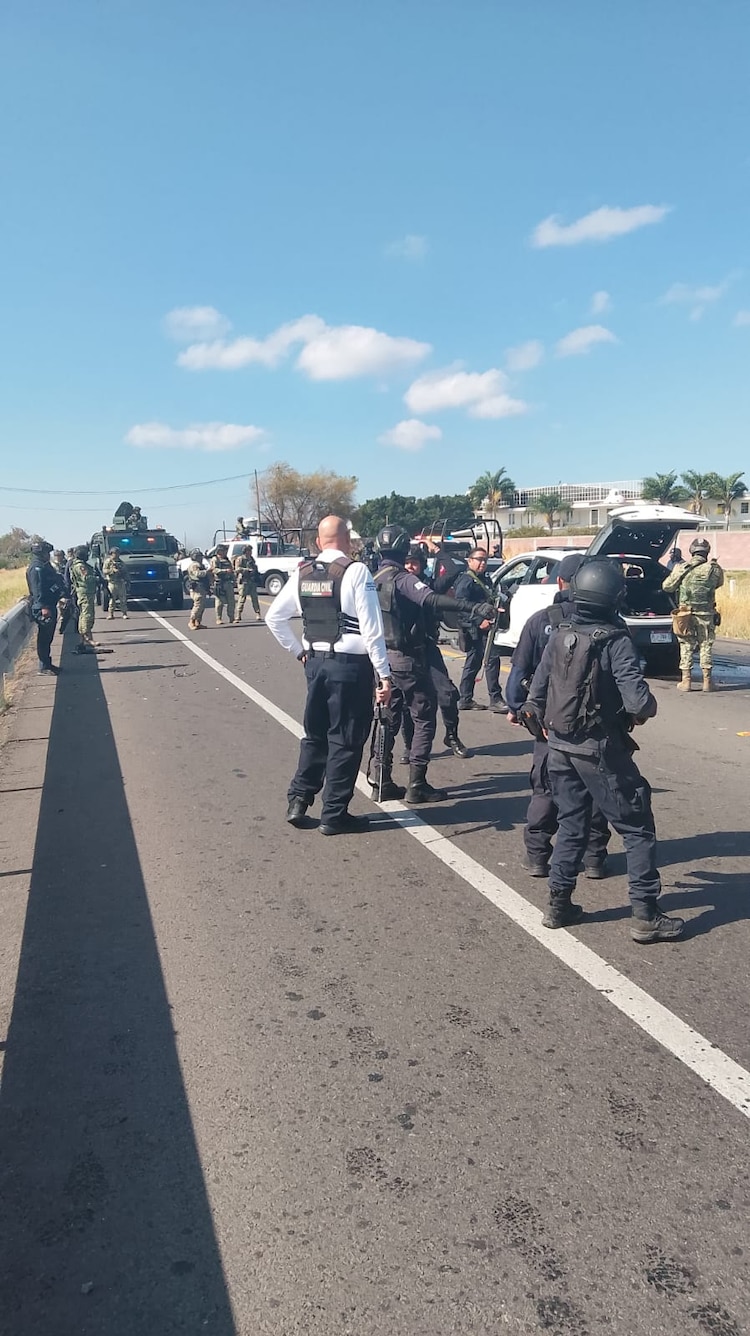 Enfrentamiento en La Piedad, Michoacán.