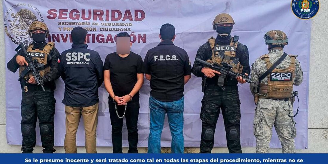 Detienen en Tijuana a expolicía de Taxco por secuestro agravado.