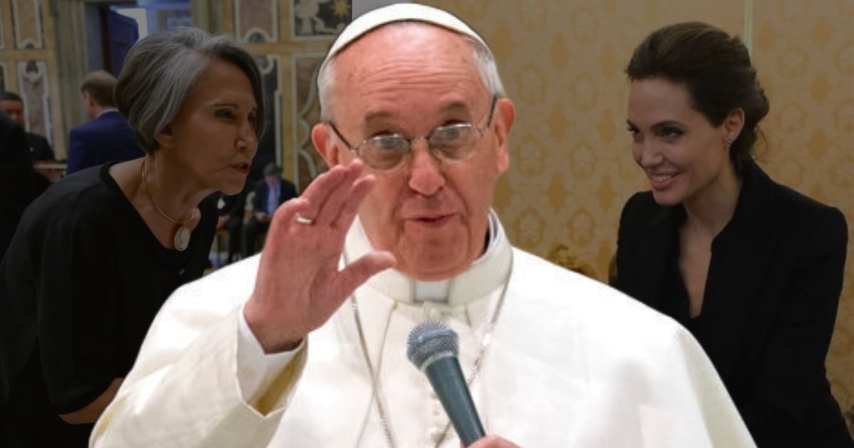 Famosos en Roma: Angelina Jolie, Florinda Meza y un Desfile de Estrellas Ante el Papa Francisco