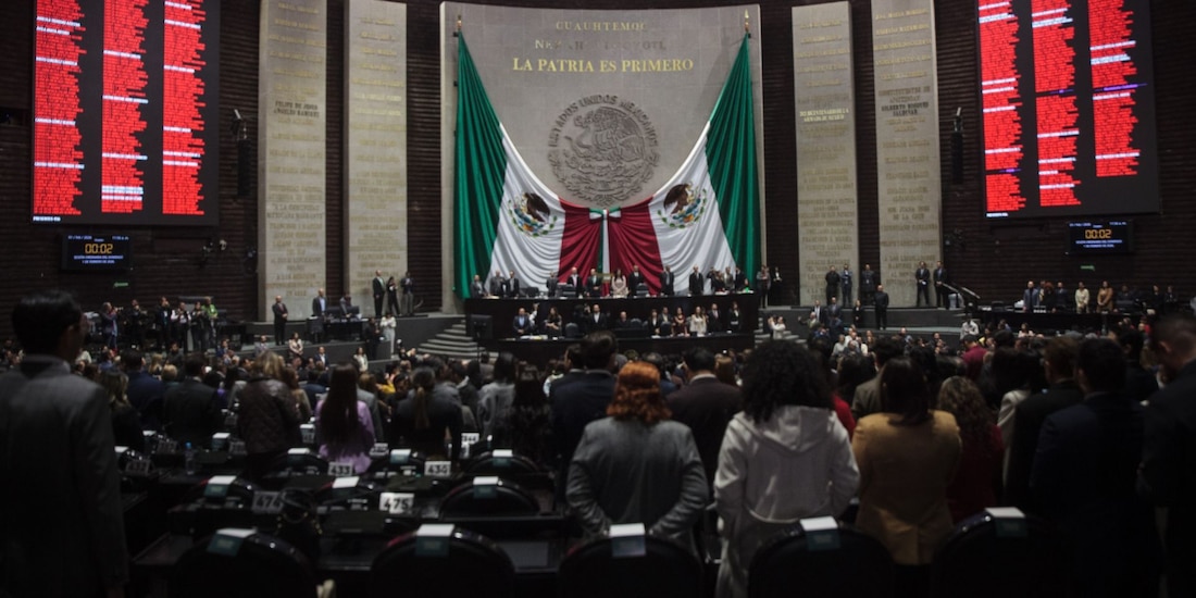 Sesión en la Cámara de Diputados, en una fotografía ilustrativa.