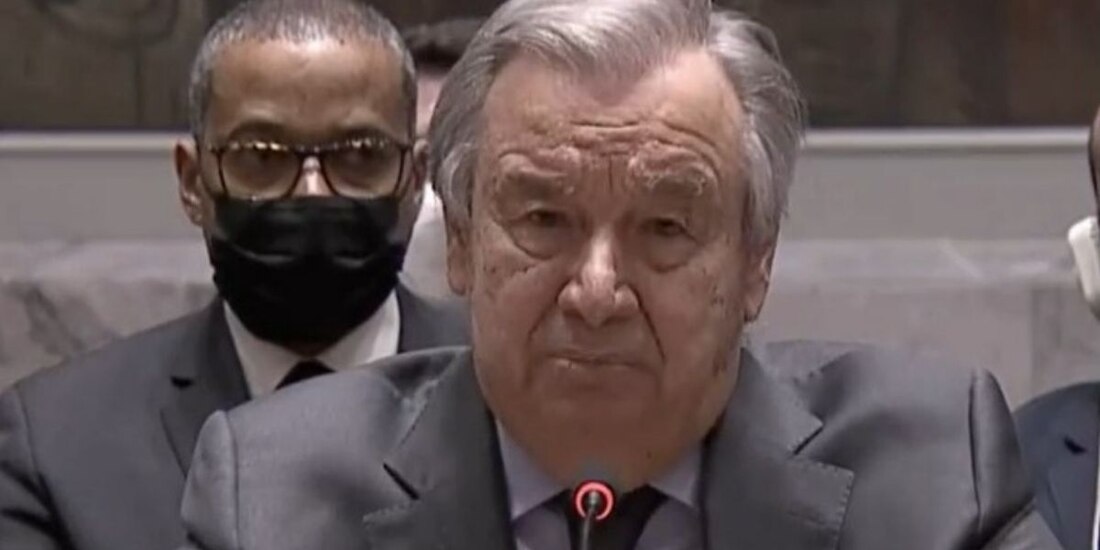 "De corazón, detenga sus tropas", pidió secretario de la ONU a Putin antes de bombardeos.