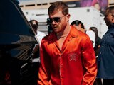 El "Canelo" en el pesaje de su pelea ante Gennady Golovkin