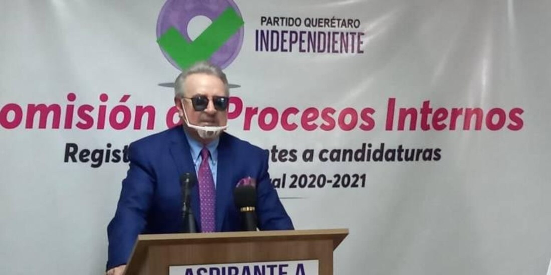 El actor, que interpretara a "Quico", presentó su prerregistro.