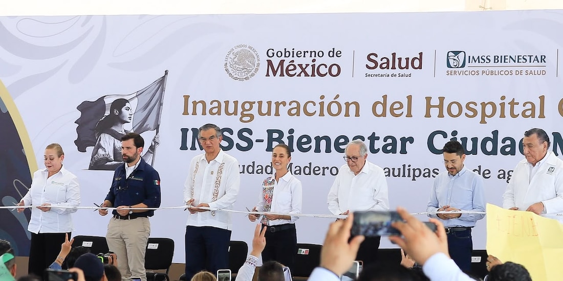 Américo Villarreal Anaya y Claudia Sheinbaum Pardo ratifican el compromiso de trabajo conjunto en beneficio de Tamaulipas.