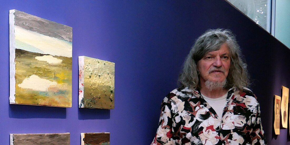 Antonio Ortiz Gritón, en la galería Banda Municipal, en marzo del 2024.