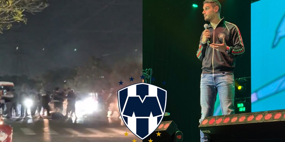 Adrián Marcelo reacciona a la golpiza de porristas de Monterrey a gente de Pachuca