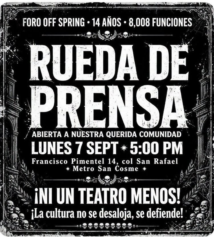 Conferencia de prensa del Foro Offspring sobre posible cierre.