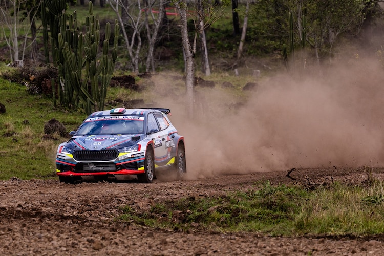 Miguel Granados cierra el Día 1 del WRC Rally del Paraguay en segundo lugar