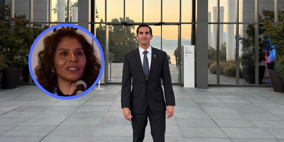 Rommel Pacheco y María José Alcalá hablaron de los recursos para los atletas que estarán en los Juegos Olímpicos de la Juventud 2026.