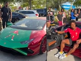 Speed y un auto deportivo en honor a Cristiano Ronaldo