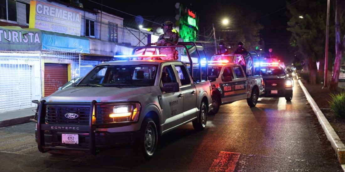 Azucena Cisneros reporta saldo blanco durante Navidad en Ecatepec.