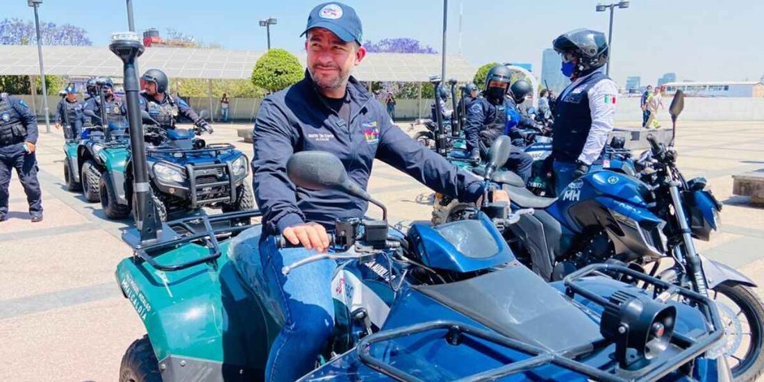 Refuerzan Blindar MH con la entrega de 14 cuatrimotos.