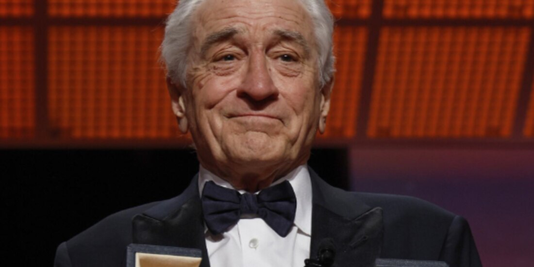 Al actor Robert De Niro, ayer en Cannes.