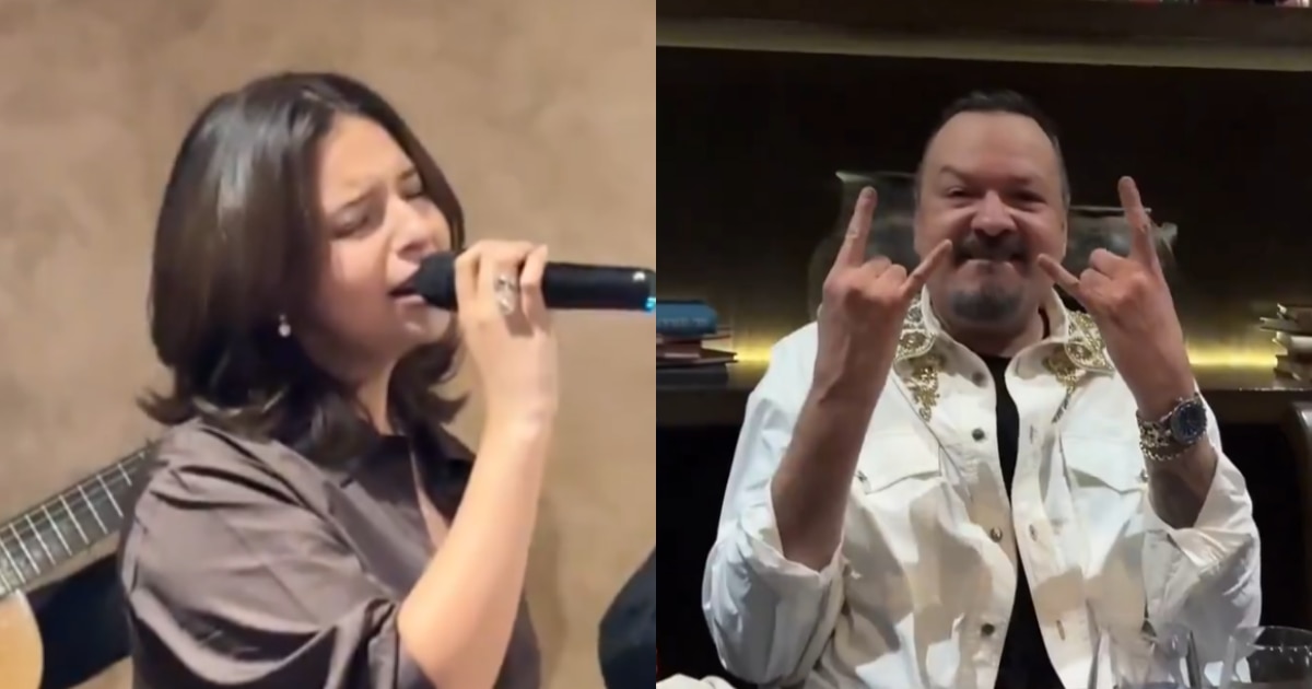 Photo: razon.com.mx Ángela Aguilar y Pepe Aguilar