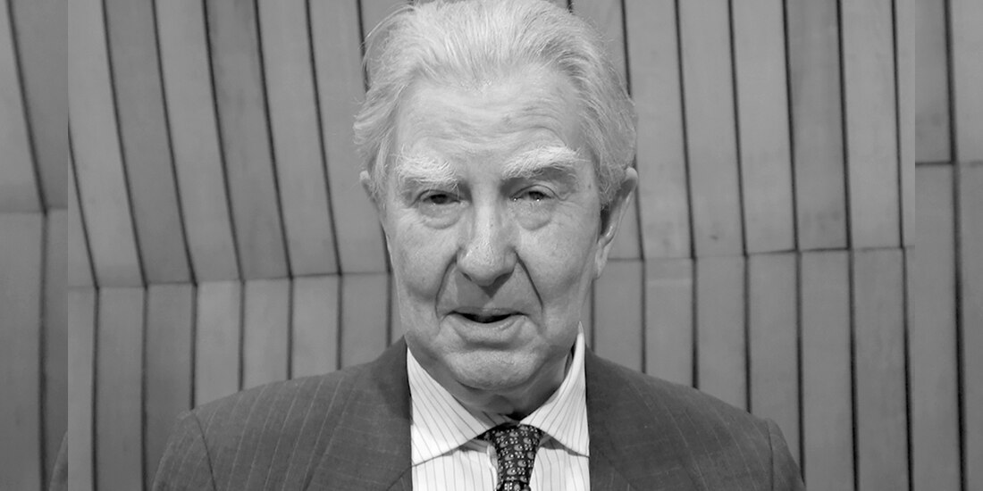 El historiador británico, en el Colegio Nacional.