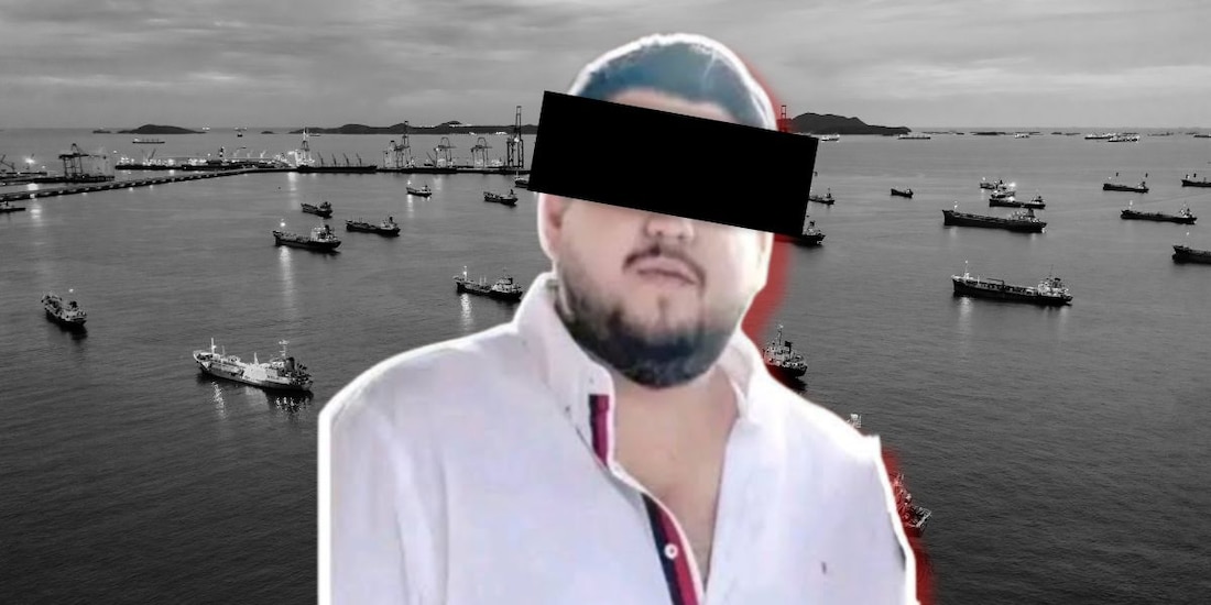 Supuesta foto que circula en redes sociales de Roberto Blanco, "El Señor de los Buques".