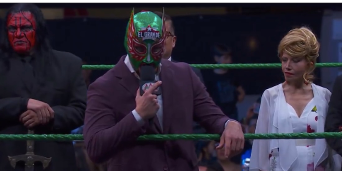 El Grande Americano se ganó a la afición mexicana con un emotivo discurso en Rey de Reyes.