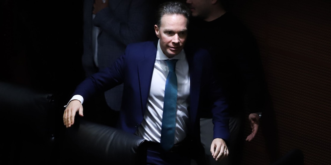 Manuel Velasco, coordinador de los senadores del Partido Verde.