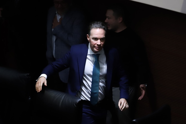 Manuel Velasco, coordinador de los senadores del Partido Verde.