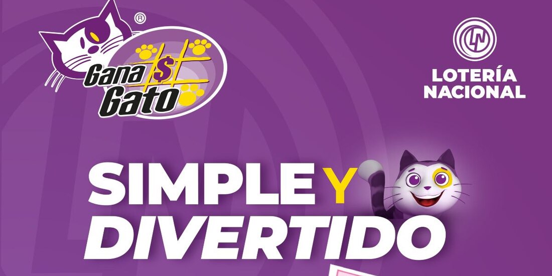 Gana Gato es un concurso de la Lotería Nacional que se realiza los martes, jueves y sábados.