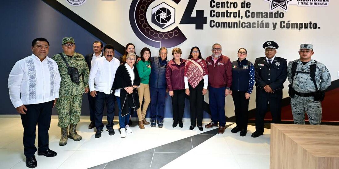 La gobernadora Delfina Gómez Álvarez enfatizó que el trabajo coordinado entre autoridades es esencial para lograr los objetivos de la estrategia de seguridad estatal.