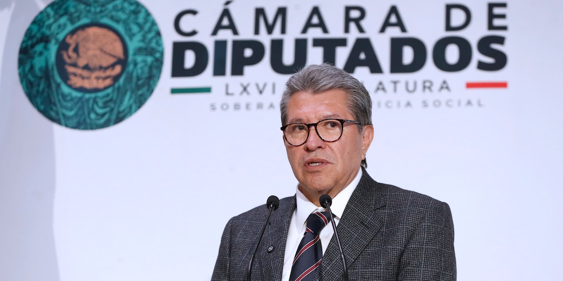Ricardo Monreal Ávila, presidente de la Junta de Coordinación Política