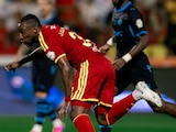 Julián Quiñones marcó un gran tanto de cabeza en el juego entre Al-Qadsiah y Al-Hilal.