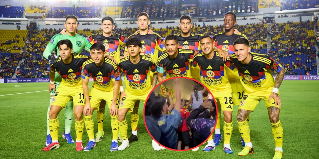 El América recibió una serenata por parte de la afición en Guadalajara.