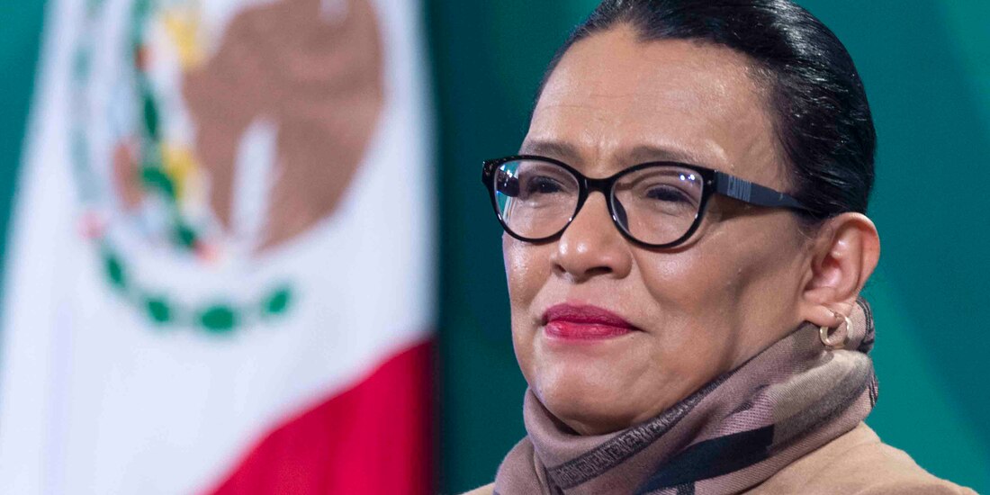 Rosa Icela Rodríguez Velázquez, secretaria de Seguridad y Protección Ciudadana.