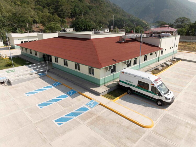 Así luce el Centro de Salud Docente con Servicios Ampliados de Santiago Astata.