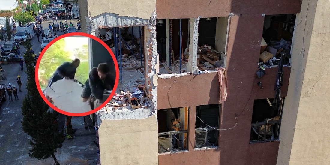 Gritos de auxilio guían rescate tras explosión por gas en Coyoacán