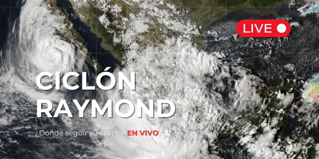 Así puedes seguir EN VIVO la trayectoria de Raymond por las costas mexicanas.