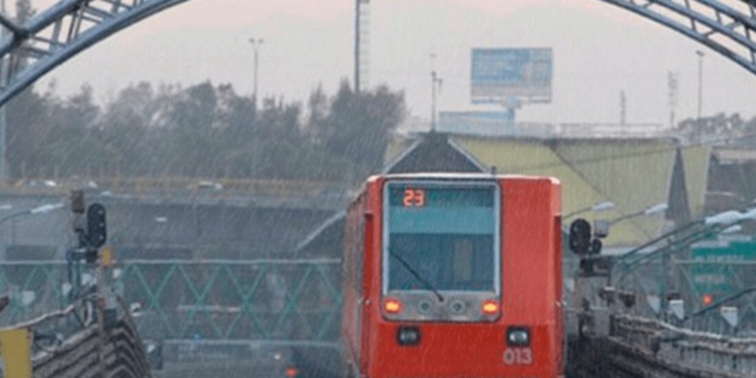 Se registra fuerte lluvia en la CDMX