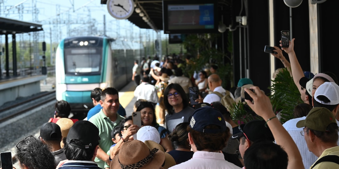 El Tren Maya consolida su impacto turístico tras registrar tres millones de usuarios desde diciembre de 2023.