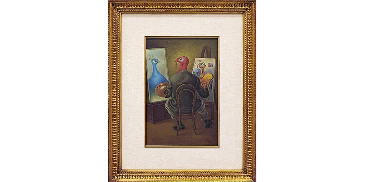 Autorretrato (1956), de Antonio Ruiz El Corcito.