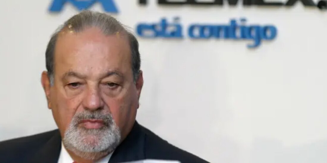 Carlos Slim habló sobre los números rojos de Telmex.