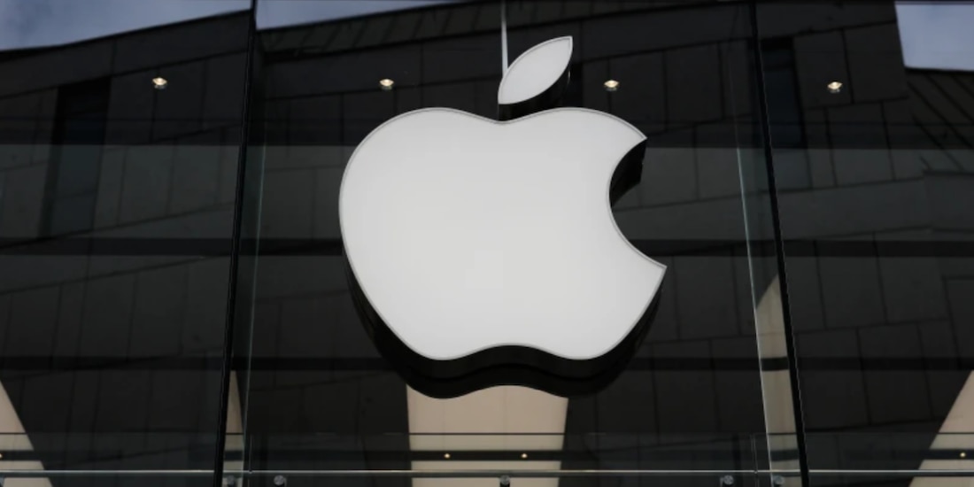 El logo de Apple en una tienda de la marca en Munich, el 2 de abril de 2026