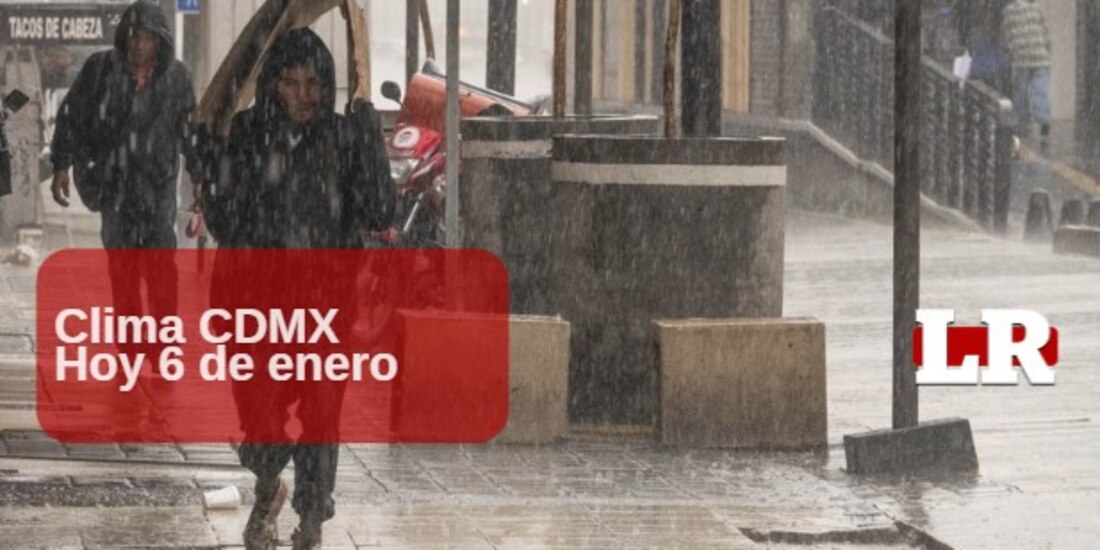 Este es el clima de la CDMX para hoy 6 de enero.