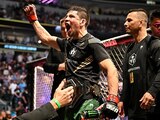 Brandon Moreno, campeón interino de peso mosca de UFC.